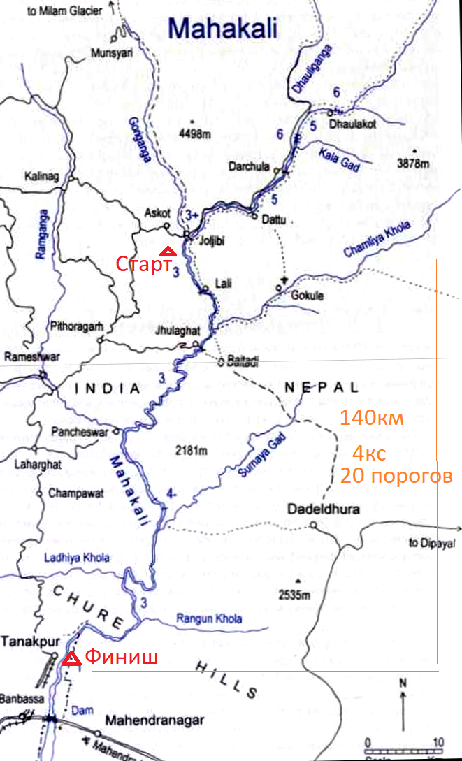 Сплав в Непале